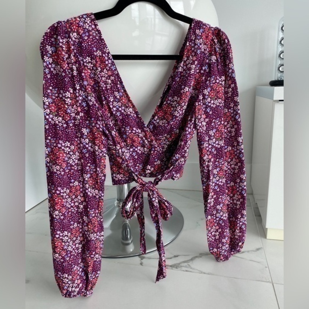 Floral top size S